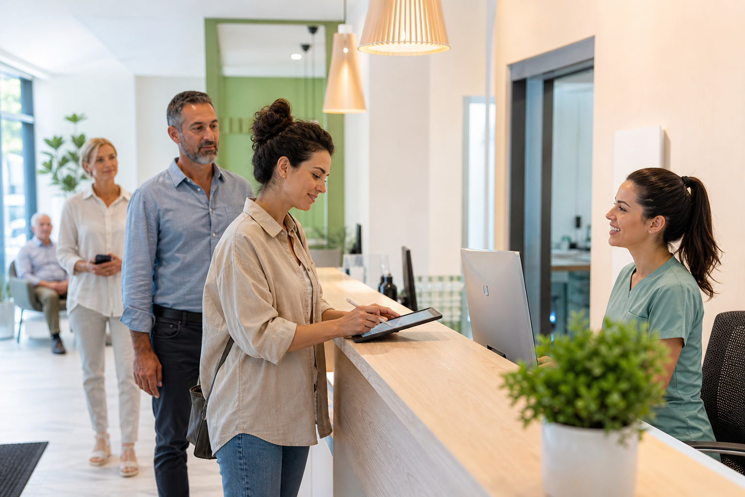 Intake Desk Five ways automated intake improves check-in time at the front desk ...
